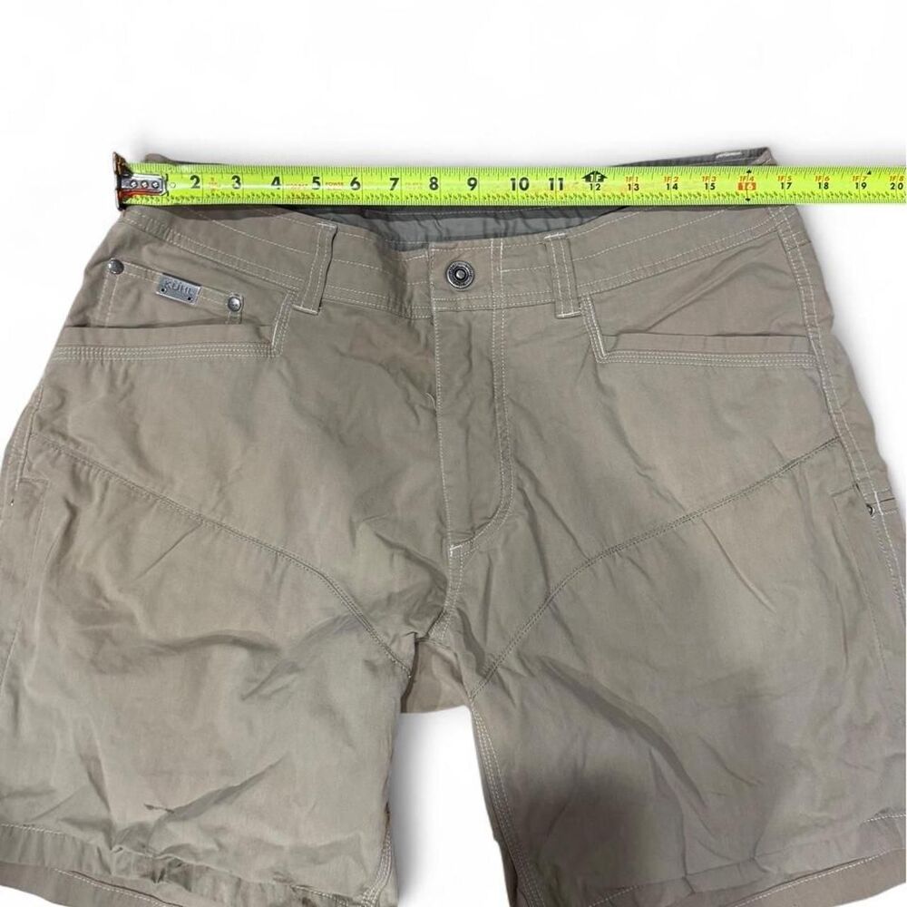 KÜHL tan hiking shorts with vented crotch - Picture 5 of 8